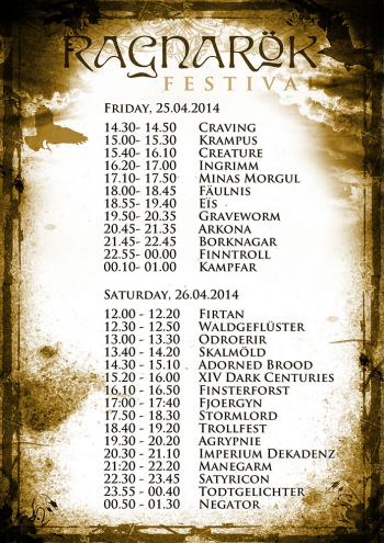 Ragnarök Festival 2014